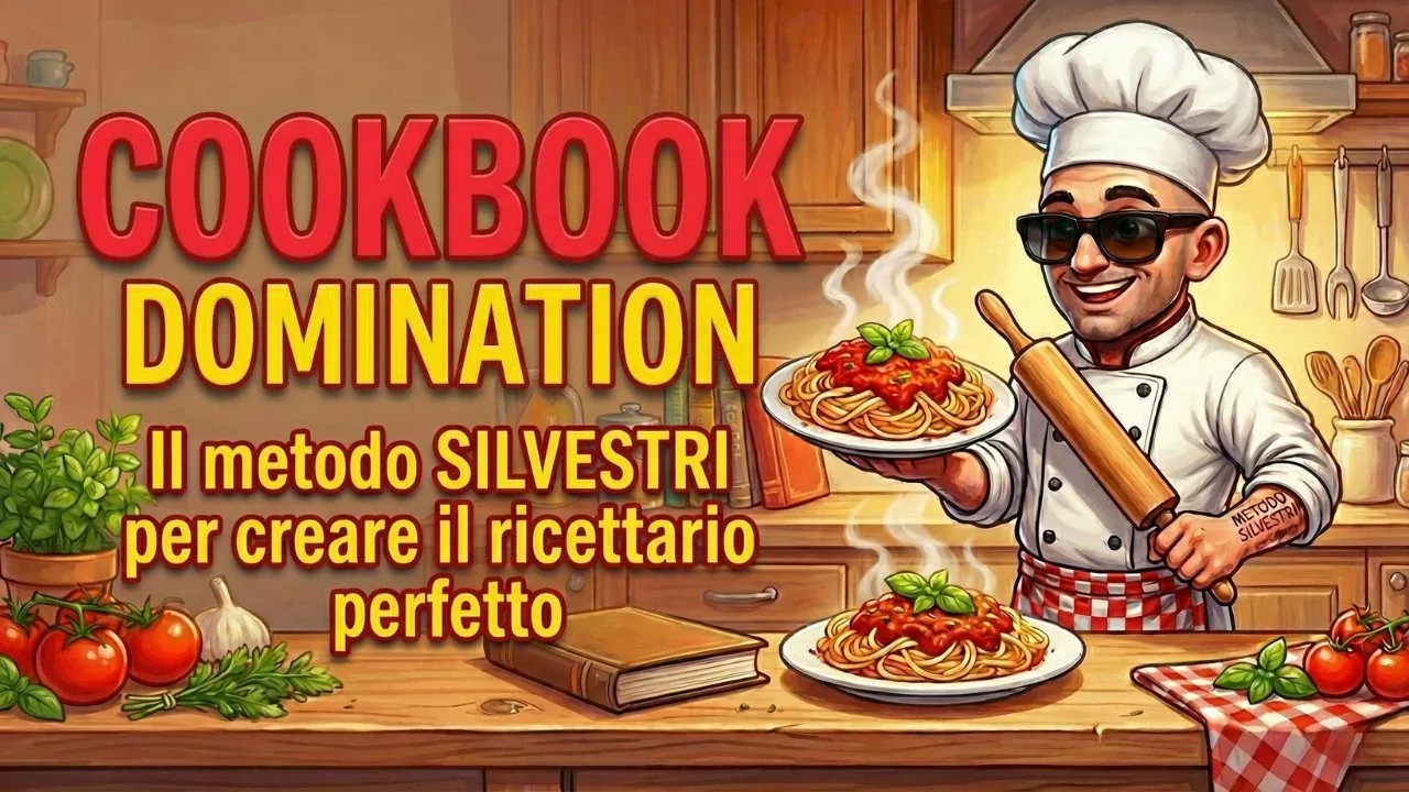 Copertina della masterclass Cookbook Domination.
