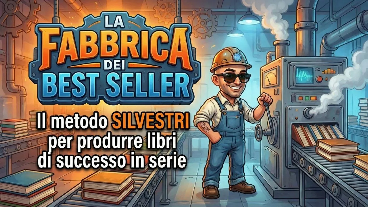 La Fabbrica dei Best Seller: il metodo Silvestri per produrre libri di successo in serie.